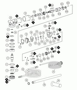 Part Location Diagram of 51557 Dynabrade VALVE STEM