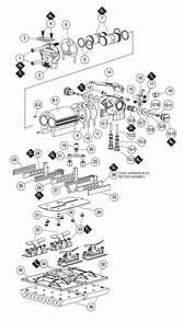 Part Location Diagram of 33133 Dynabrade Nddp1013, Shuttle Valve