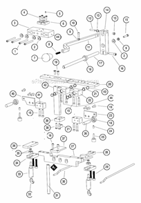 Part Location Diagram of 64575 Dynabrade Drive Wheel