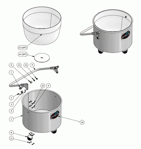 Part Location Diagram of 62635 Dynabrade CONDUCTIVE POLY LINER