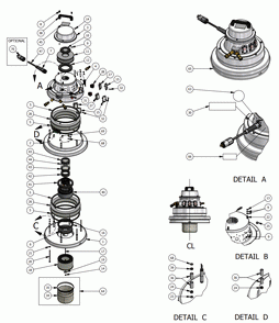 Part Location Diagram of 62364 Dynabrade SPRING WASHER