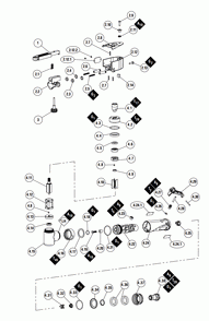 Section 1 Diagram and Parts List for MNF1  Dynabrade Belt or Drum Sander