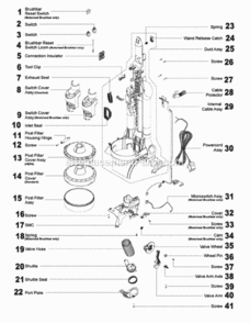 Part Location Diagram of 903382-03 Dyson Iron Cable Protector
