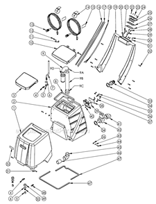 Part Location Diagram of E11128 EDIC Gasket, Drain Valve