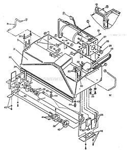 Page B Diagram and Parts List for POLARIS 801PS EDIC Carpet Cleaner