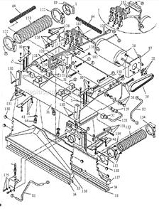 Page B Diagram and Parts List for SUPERNOVA 1200PSN EDIC Carpet Cleaner