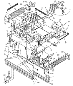 Page B Diagram and Parts List for SUPERNOVA 700PSN EDIC Carpet Cleaner