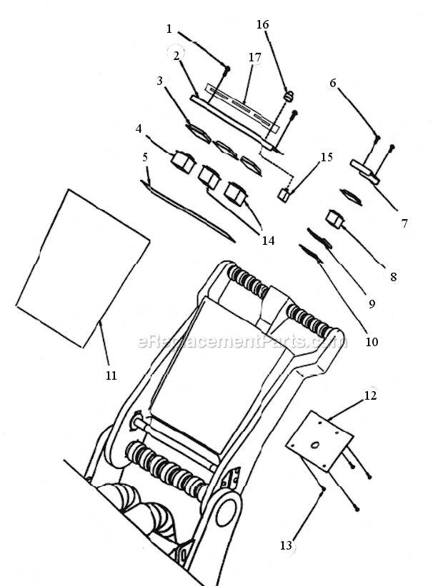 Page A Diagram and Parts List for FIVESTAR 401TR EDIC Carpet Cleaner