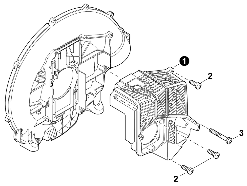 Engine Cover Diagram and Parts List for PB-580T P55515001001 - P55515999999 Echo Leaf Blower / Vacuum