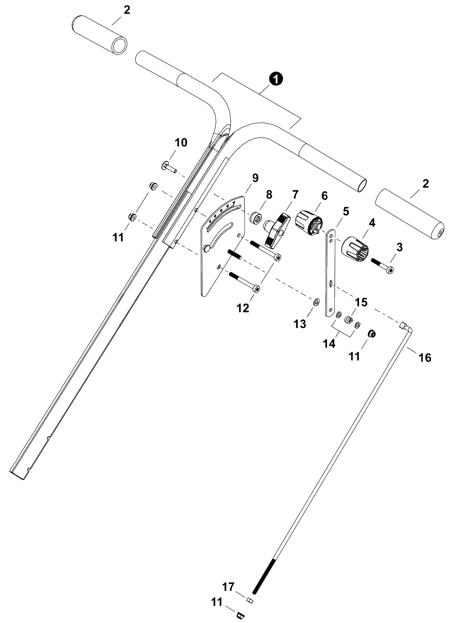Frame - Upper Diagram and Parts List for RB-85W N31100001001 - N31100999999 Echo Spreader