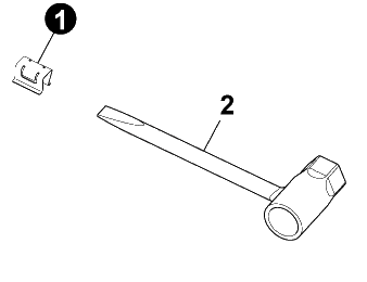Tools Diagram and Parts List for DCS-5000 401CSR000001 - 401CSR999999 Echo Charger