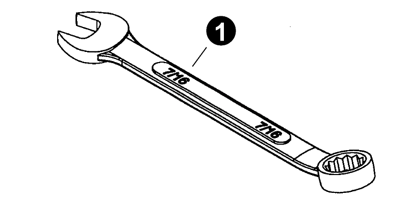 Tools Diagram and Parts List for TC-210 E14714001001 - E14714999999 Echo Tiller