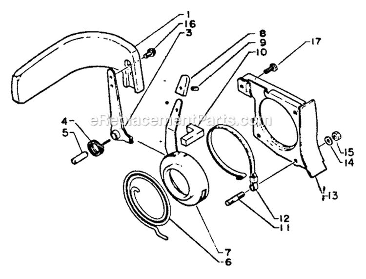 Page B Diagram and Parts List for CS-290EVL After S/N 0008580 Echo Chainsaw