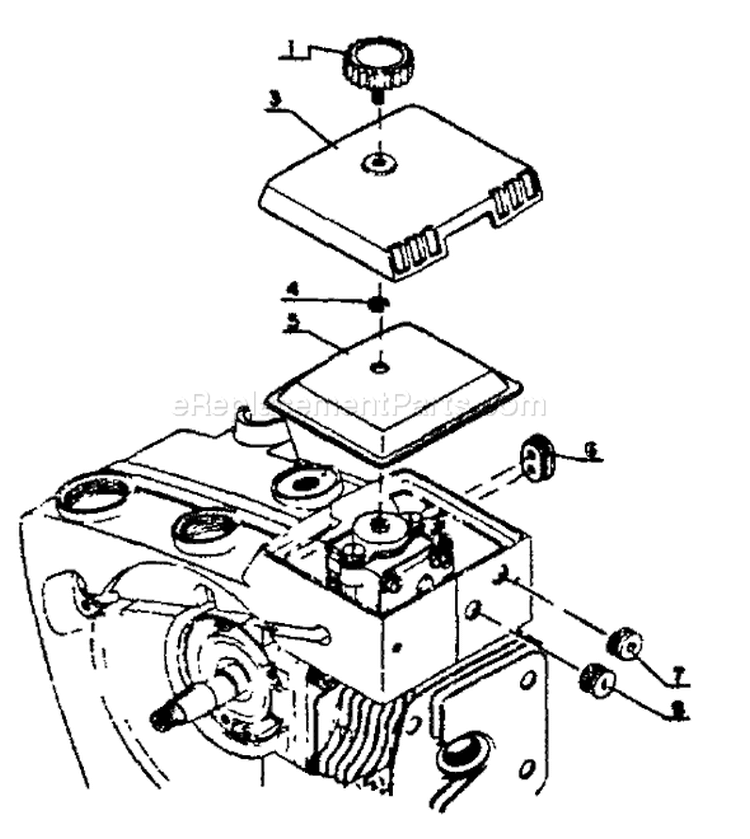 Page A Diagram and Parts List for CS-302S 30501 - 64670 Echo Chainsaw