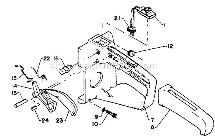 Page I Diagram and Parts List for CS-302S 30501 - 64670 Echo Chainsaw