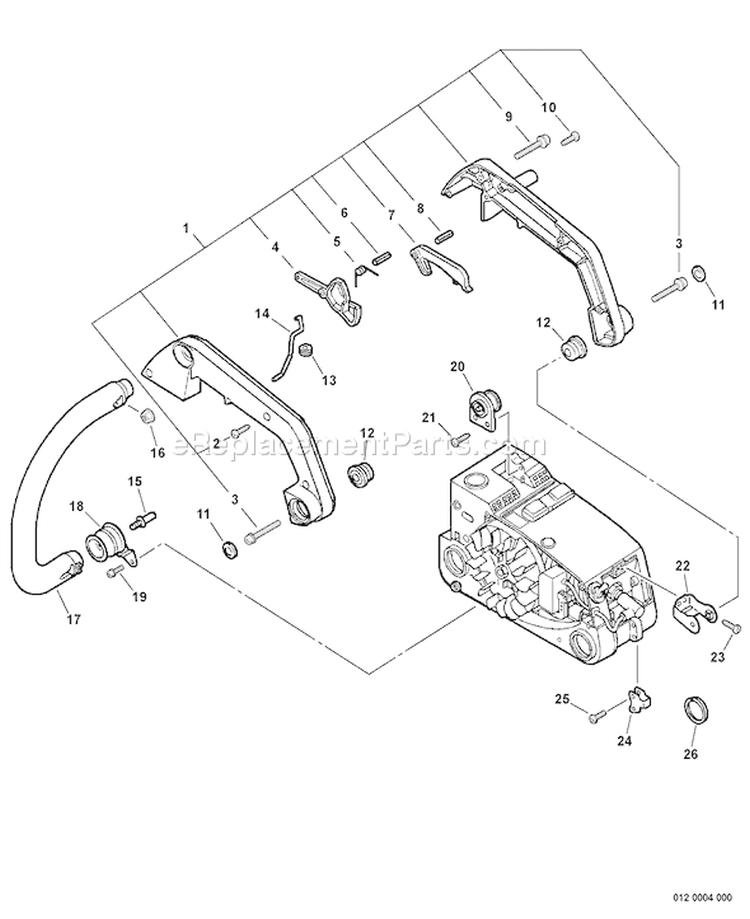 Page G Diagram and Parts List for CS-341 C08511001001 - C08511999999 Echo Chainsaw