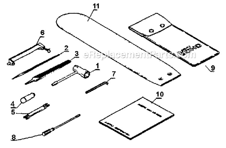 Page I Diagram and Parts List for CS-452VL After S/N 023442 Echo Chainsaw