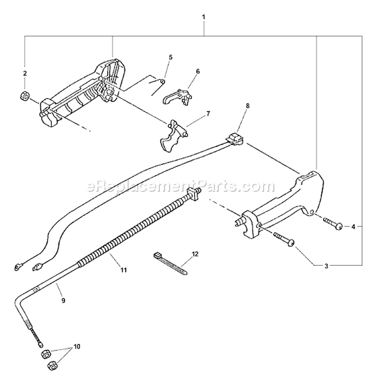 Page N Diagram and Parts List for EA-400 03001001 - 03002853 Echo Auger