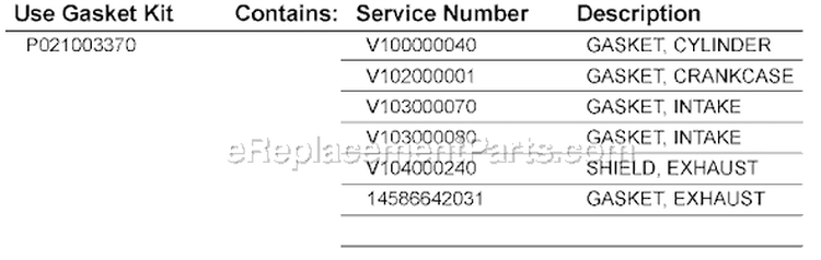 Page H Diagram and Parts List for EA-400 03002854 - 03999999 Echo Auger