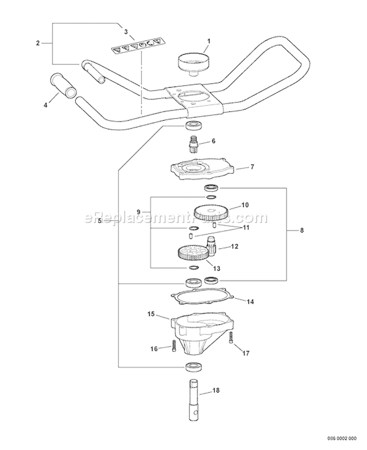 Page I Diagram and Parts List for EA-410 S05503001001 - S05503999999 Echo Auger