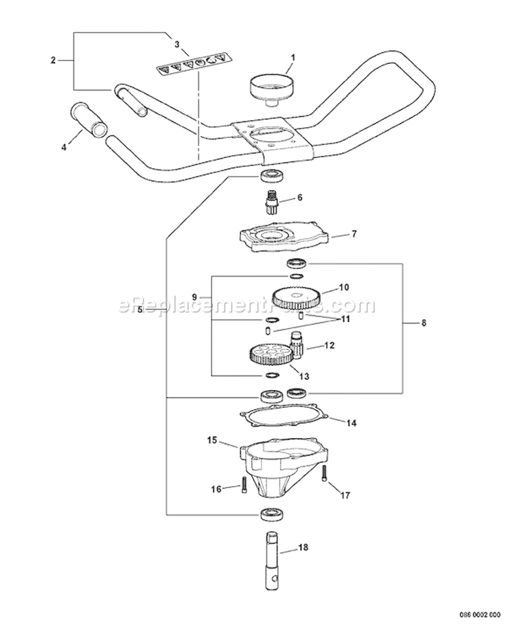 Page I Diagram and Parts List for EA-410 E01904001001 - E01904999999 Echo Auger