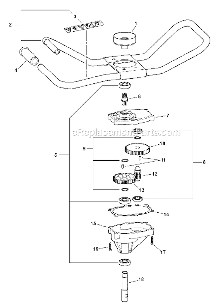 Page I Diagram and Parts List for EA-500 04001147 - 04999999 Echo Auger