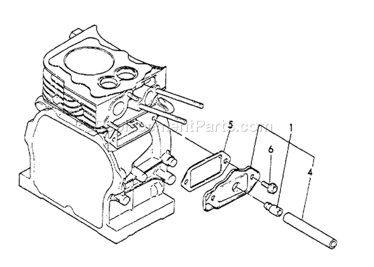 Page B Diagram and Parts List for EG-1500 00000 - 03796 Echo Generator