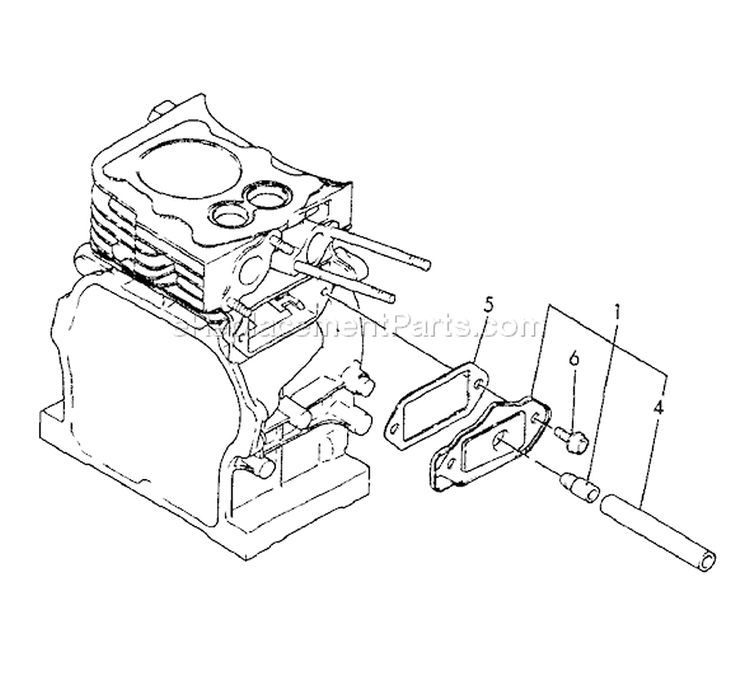 Page A Diagram and Parts List for EG-1500 After S/N 03797 Echo Generator