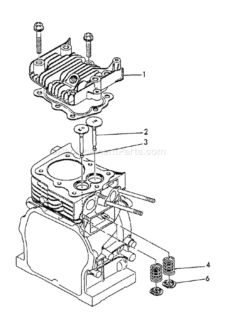 Page F Diagram and Parts List for EG-1500 After S/N 03797 Echo Generator
