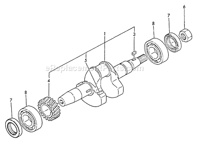 Page D Diagram and Parts List for EG-2300 001001 - 003371 Echo Generator