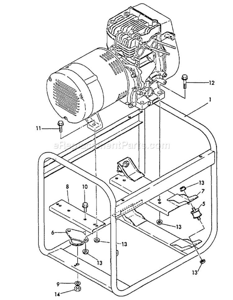 Page I Diagram and Parts List for EG-2300 001001 - 003371 Echo Generator