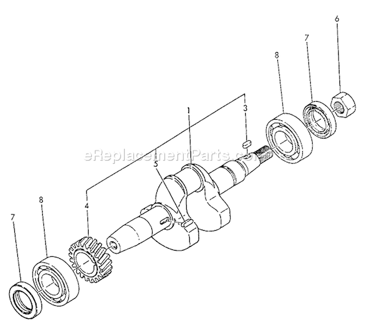Page D Diagram and Parts List for EG-2300 After S/N 03372 Echo Generator