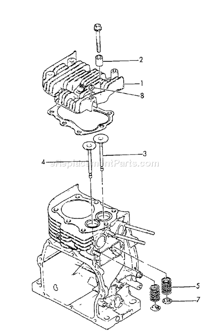 Page F Diagram and Parts List for EG-2300 After S/N 03372 Echo Generator