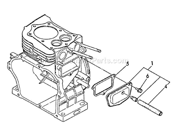 Page A Diagram and Parts List for EG-3500 00000 - 02737 Echo Generator