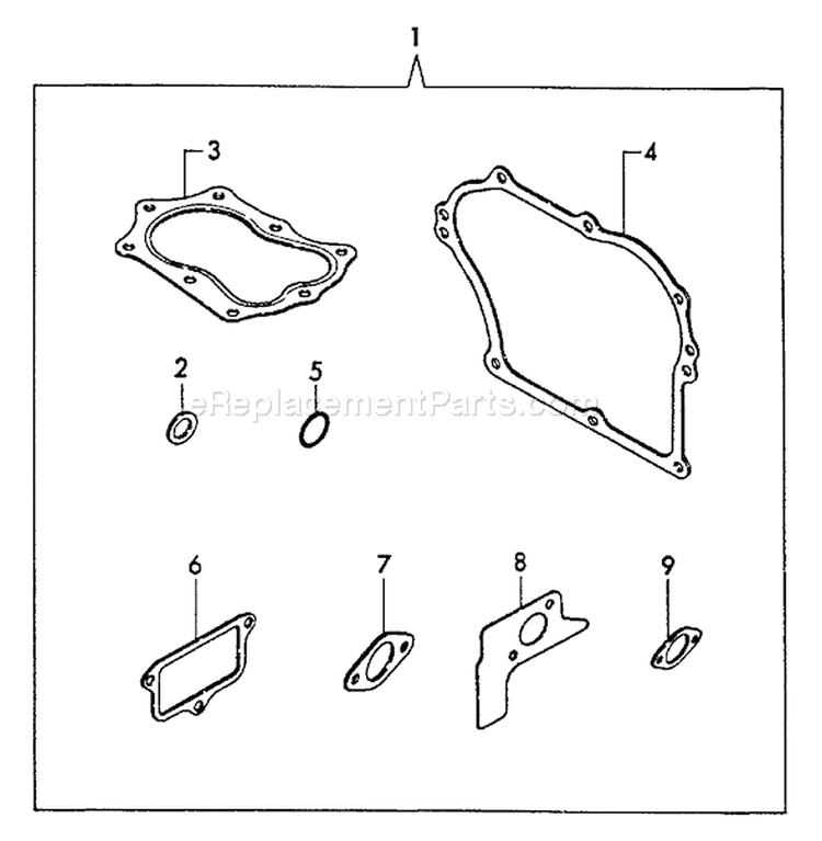 Page L Diagram and Parts List for EG-3500 00000 - 02737 Echo Generator