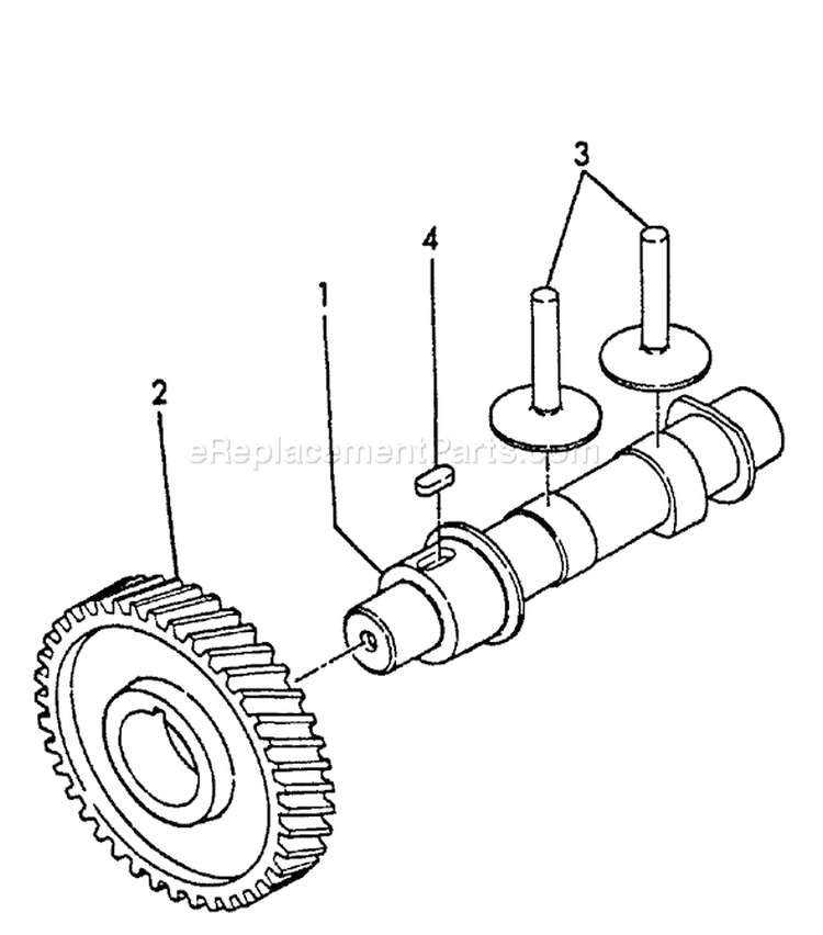 Page B Diagram and Parts List for EG-3500 00000 - 02737 Echo Generator