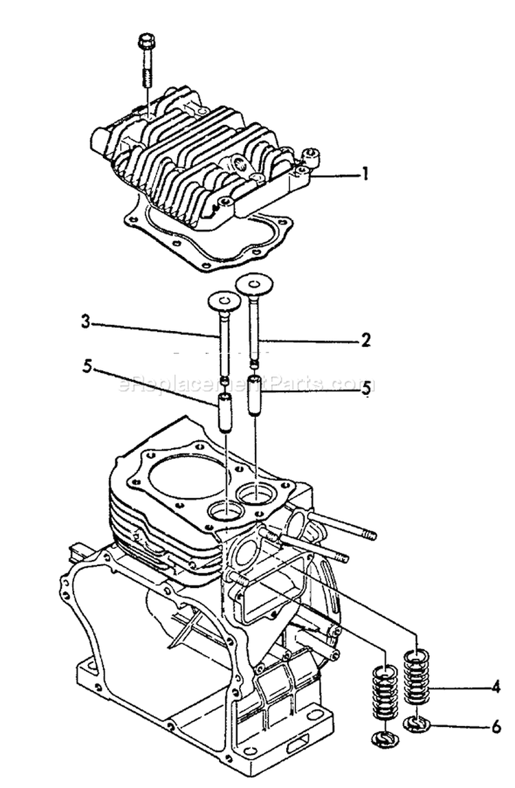 Page F Diagram and Parts List for EG-3500 00000 - 02737 Echo Generator