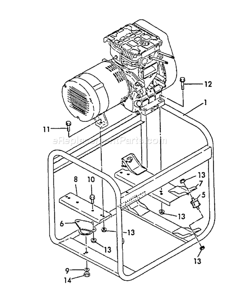 Page I Diagram and Parts List for EG-3500 00000 - 02737 Echo Generator