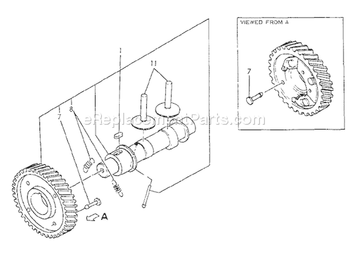 Page B Diagram and Parts List for EG-3500 After S/N 02738 Echo Generator