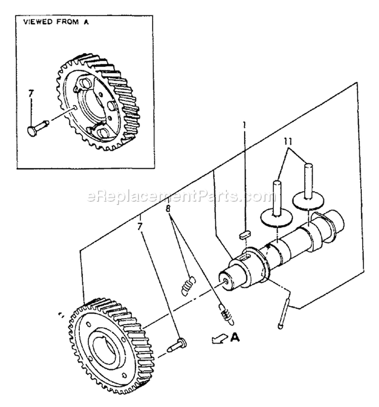 Page B Diagram and Parts List for EG-4300E  Echo Generator