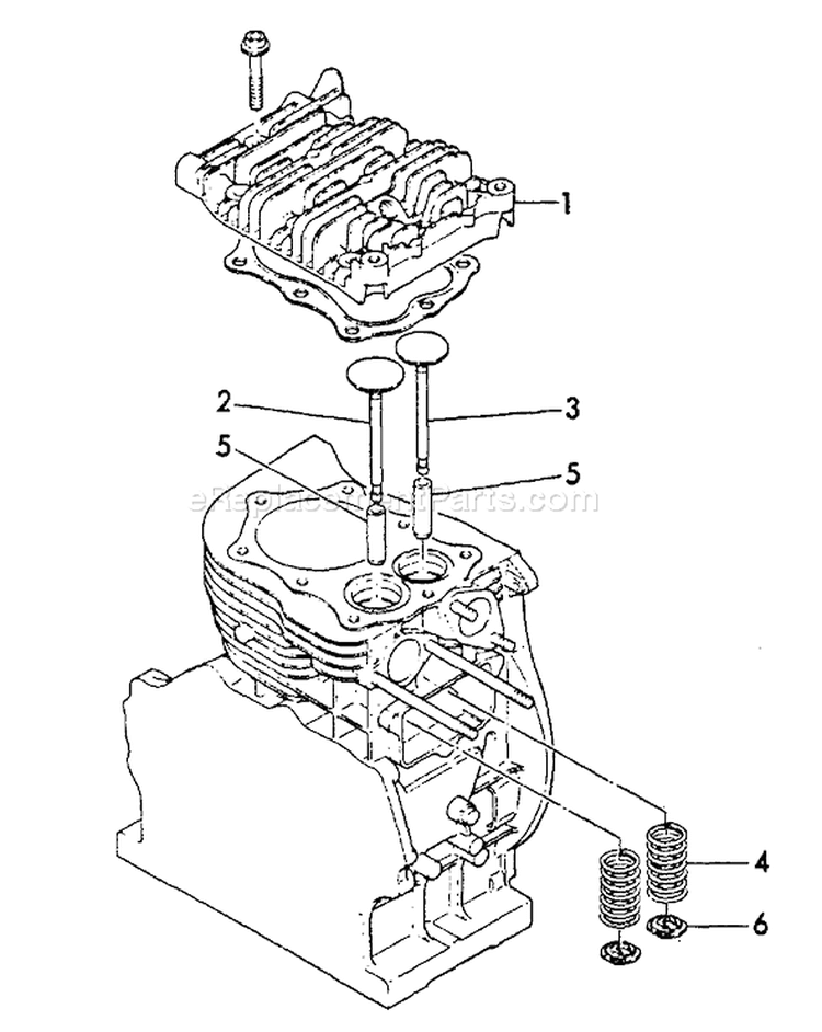 Page F Diagram and Parts List for EG-4300 00000 - 00845 Echo Generator