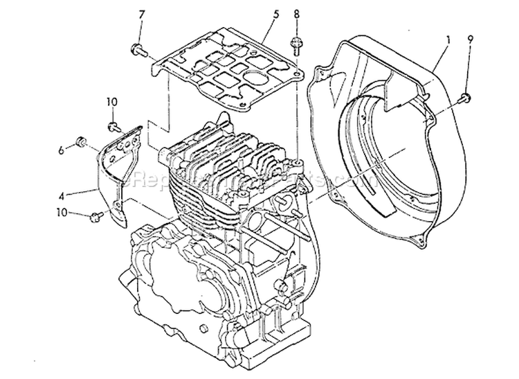 Page H Diagram and Parts List for EG-4300 00000 - 00845 Echo Generator