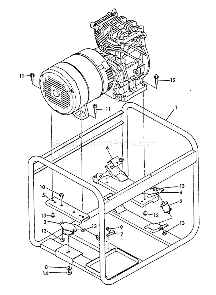 Page I Diagram and Parts List for EG-4300 00000 - 00845 Echo Generator