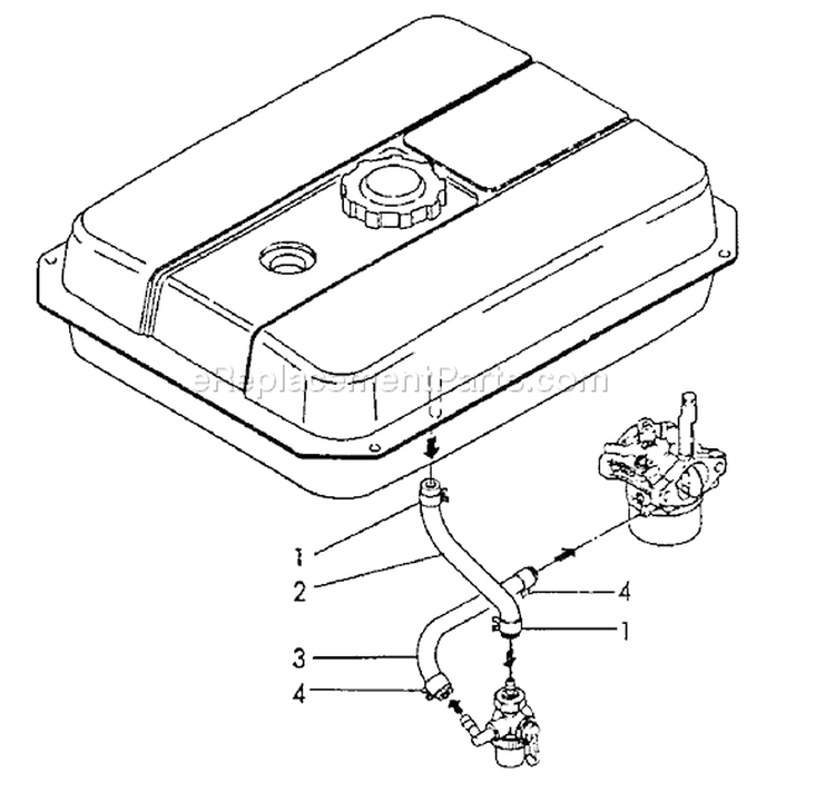Page K Diagram and Parts List for EG-4300 After S/N 00846 Echo Generator