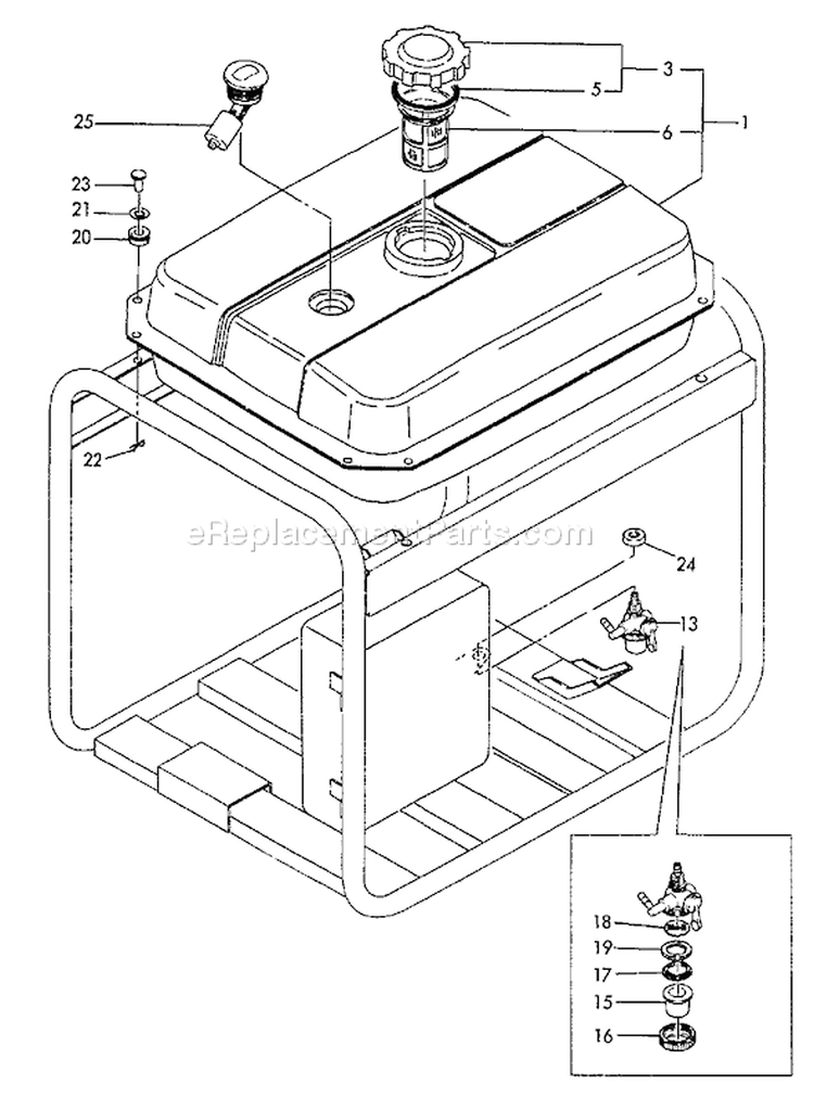 Page L Diagram and Parts List for EG-4300 After S/N 00846 Echo Generator