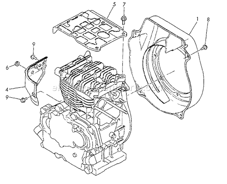 Page H Diagram and Parts List for EG-4300 After S/N 00846 Echo Generator