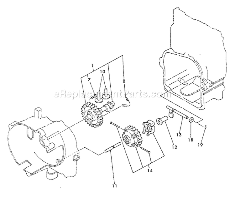 Page B Diagram and Parts List for EG-550  Echo Generator