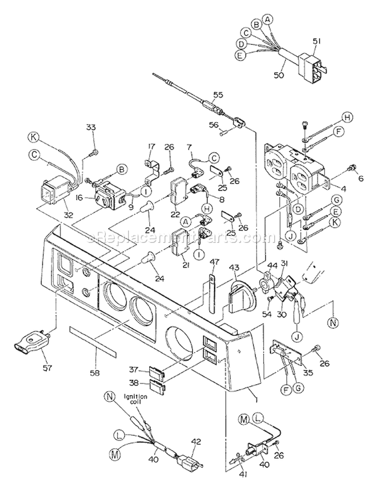Page A Diagram and Parts List for EG-650  Echo Generator