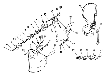 Part Location Diagram of 89013824030 Echo DISCONTINUED