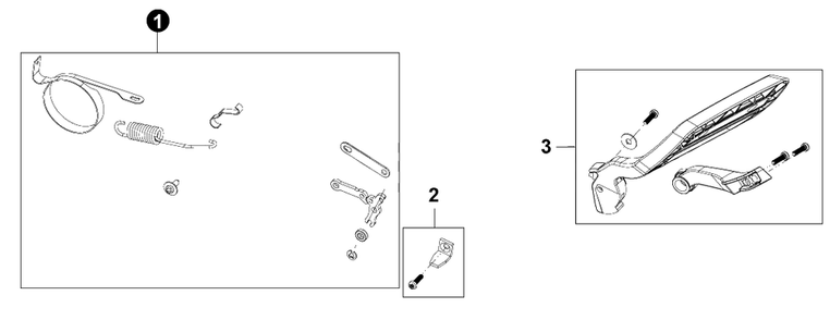 Chain Break Assemblies Diagram and Parts List for DCS-5000 401CSR000001 - 401CSR999999 Echo Charger